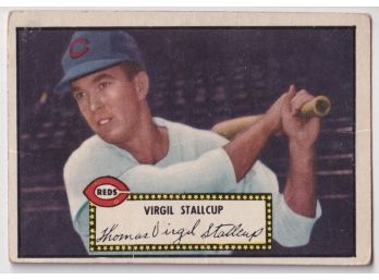 1952 Topps Virgil Stallcup
