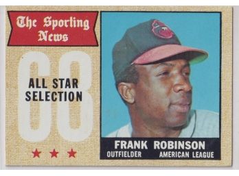 1968 Topps Frank Robinson All Star