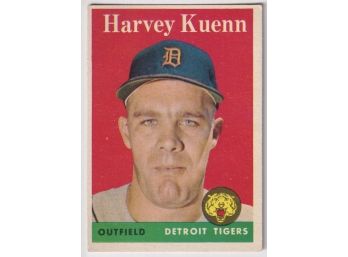 1958 Topps Harvey Kuenn