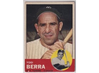 1963 Topps Yogi Berra