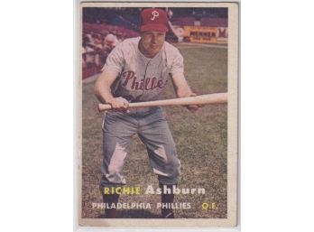 1957 Topps Richie Ashburn