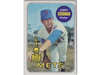 1969 Topps Jerry Koosman Rookie Cup Card
