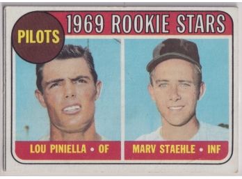 1969 Topps Lou Piniella Rookie Card