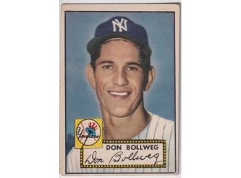 1952 Topps Don Bollweg
