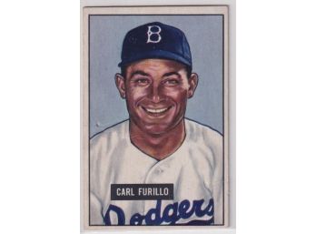 1951 Bowman Carl Furillo