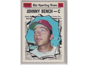 1970 Topps Johnny Bench All Star