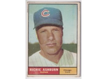 1961 Topps Richie Ashburn