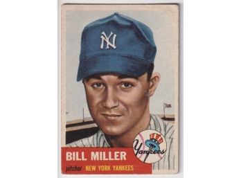 1953 Topps Bill Miller