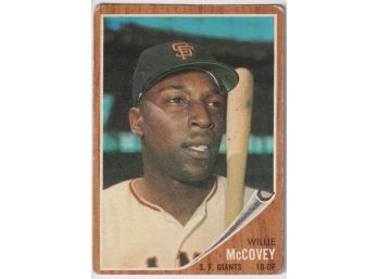 1962 Topps Willie McCovey High Number
