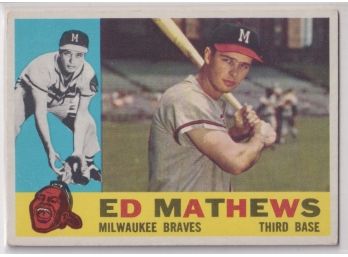 1960 Topps Ed Mathews