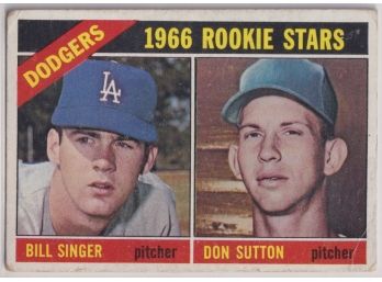 1966 Topps Don Sutton Rookie Card