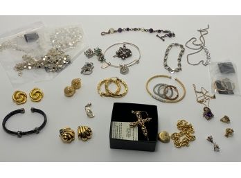 Large Estate Fresh Sterling Silver Jewelry Lot