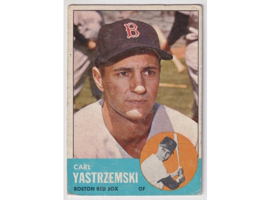 1963 Topps Carl Yastrzemski