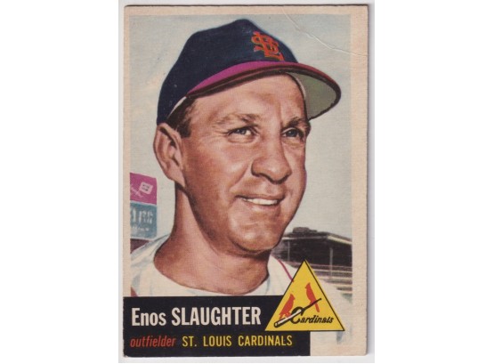 1953 Topps Enos Slaughter