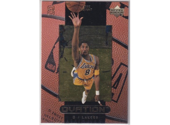 1999 Ovation Kobe Bryant Card