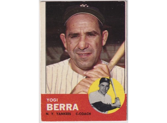 1963 Topps Yogi Berra