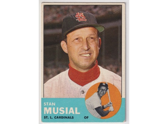 1963 Topps Stan Musial
