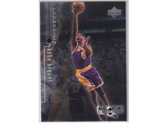 1999 Upper Deck  Black Diamond Kobe Bryant Card