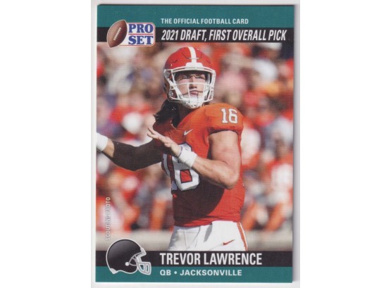 2020 Leaf Pro Set Trevor Lawrence Rookie Card