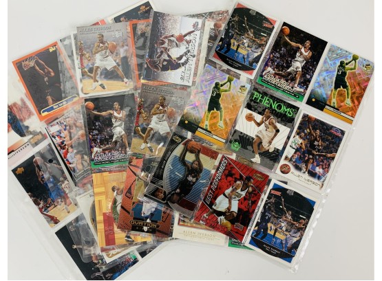 Lot Of 50 Allen Iverson Cards