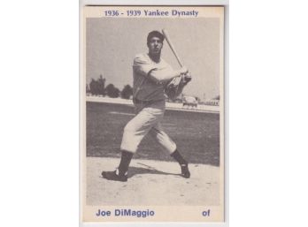 1974 TCMA Yankee Dynasty Joe Dimaggio
