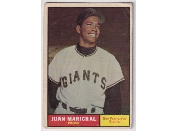 1961 Topps Juan Marichal Rookie Card