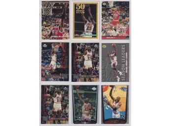 Lot Of 9 Michael Jordan Cards
