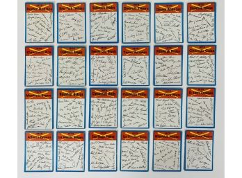 Complete Set Of 1974 Topps Baseball Checklists