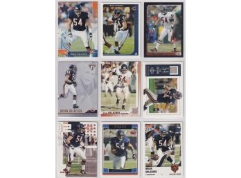 Lot Of 9 Brian Urlacher Cards