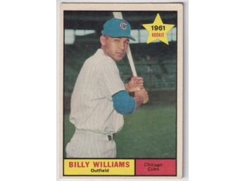 1961 Topps Billy Williams Rookie Card