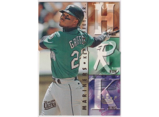 1995 Ultra Ken Griffey Jr Home Run Kings Insert