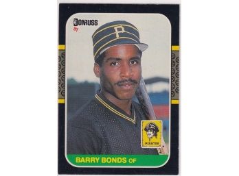 1987 Donruss Barry Bonds Rookie Card