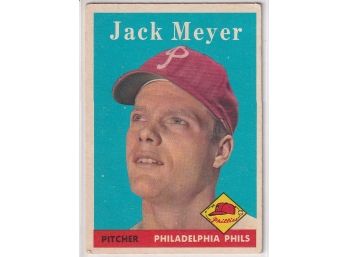 1958 Topps Jack Meyer