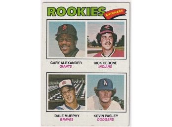 1977 Topps Dale Murphy Rookie Card
