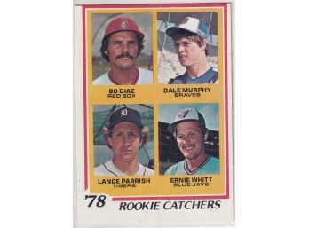 1978 Topps Dale Murphy Lance Parrish Rookie Card
