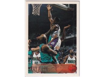 1996 Topps Ray Allen Rookie Card