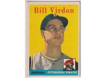 1958 Topps Bill Virdon