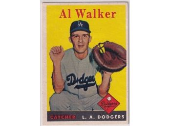 1958 Topps Al Walker