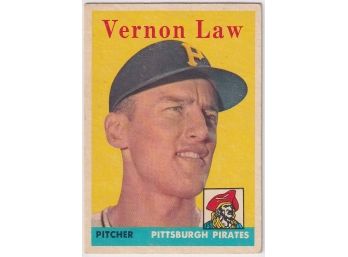 1958 Topps Vernon Law