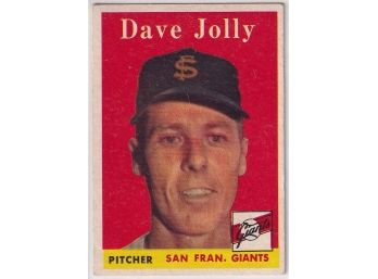 1958 Topps Dave Jolly