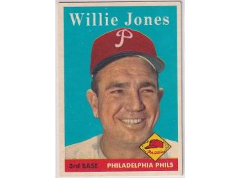 1958 Topps Willie Jones