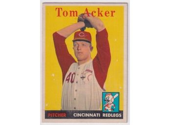 1958 Topps Tom Acker