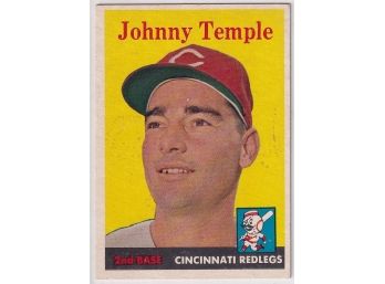 1958 Topps Johnny Temple