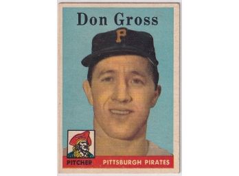 1958 Topps Don Gross
