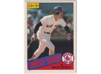 1985 O-Pee-Chee Wade Boggs
