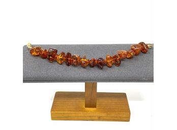 Amber Colored Bracelet Very Light Weight