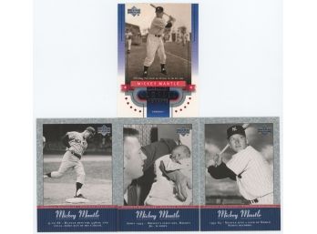 Mickey Mantle Baseball Card Lot