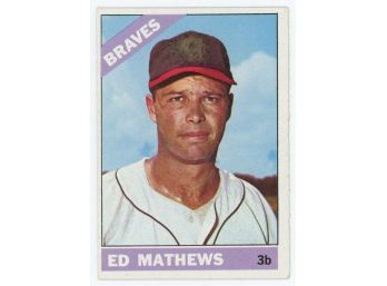1966 Topps Eddie Matthews