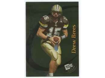 2001 Press Pass Power Pick Drew Brees Rookie Card