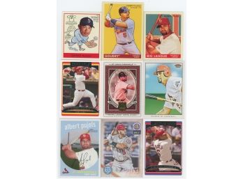 Albert Pujols Baseball Card Lot
